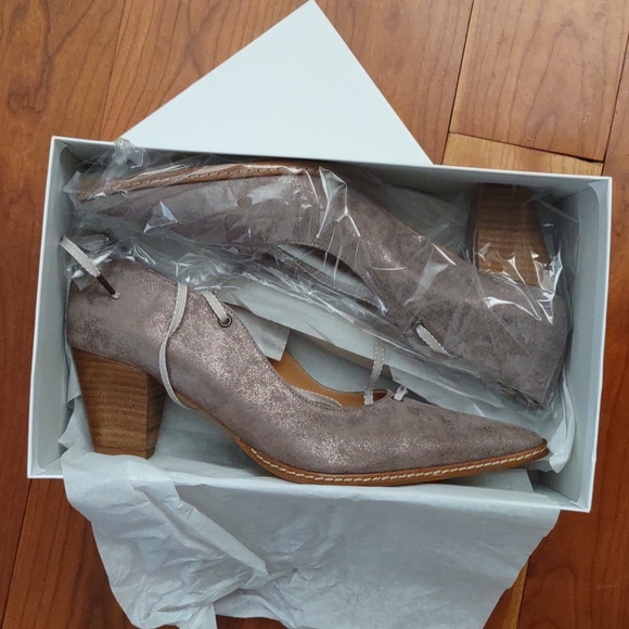 Sundance "Odele" leather pumps heels nib size 40 - Picture 3 of 4